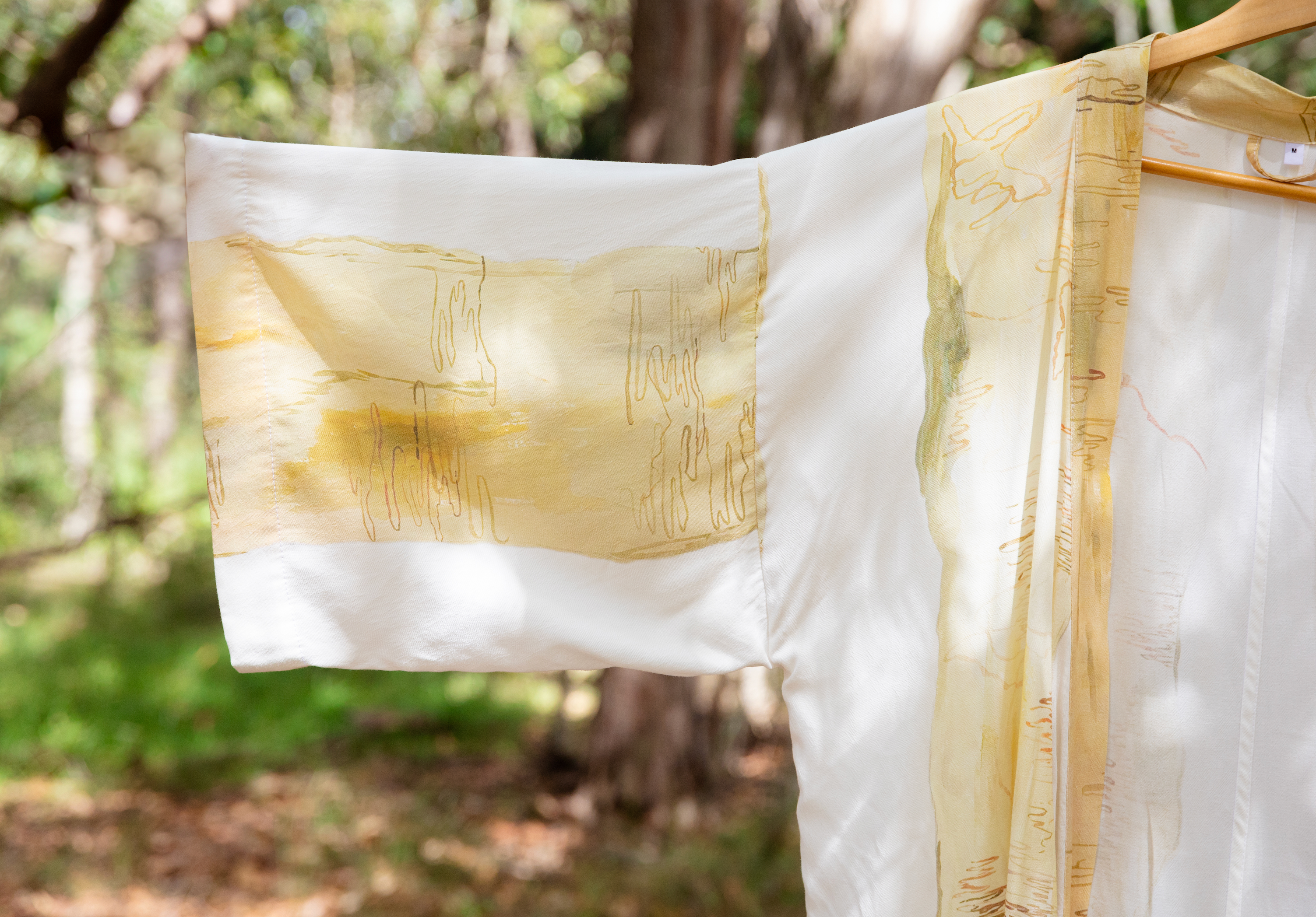 Squiggly Gum | Unisex Sustainable Loungewear | Australian Artist Hand Painted Design