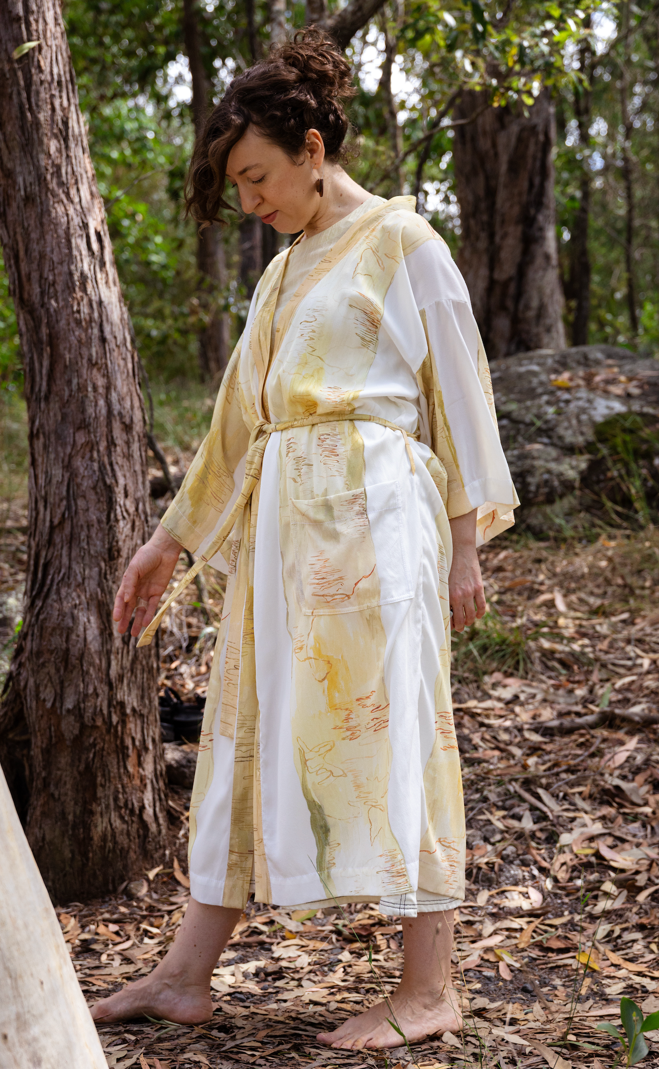 Squiggly Gum | Unisex Sustainable Loungewear | Australian Artist Hand Painted Design