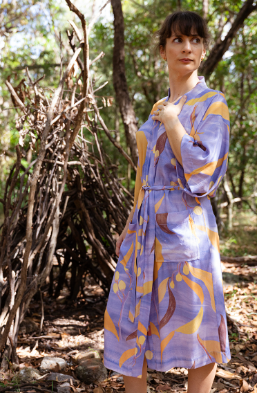 Kelp | Unisex Sustainable Loungewear | Australian Artist Hand Painted Design